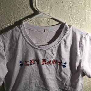 “Cry baby” top